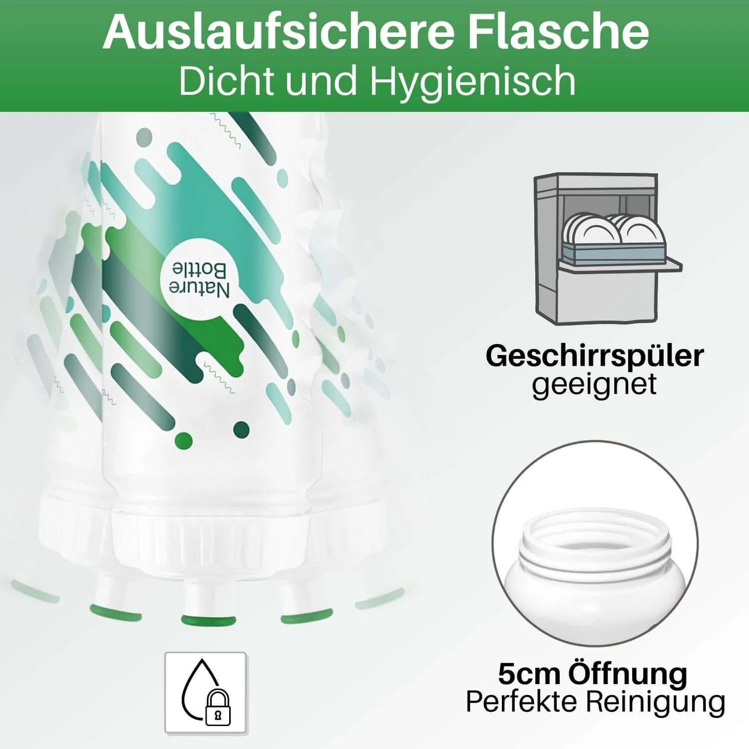 2 Fahrrad Trinkflaschen Zuckerrohr, 500ml - Image 4
