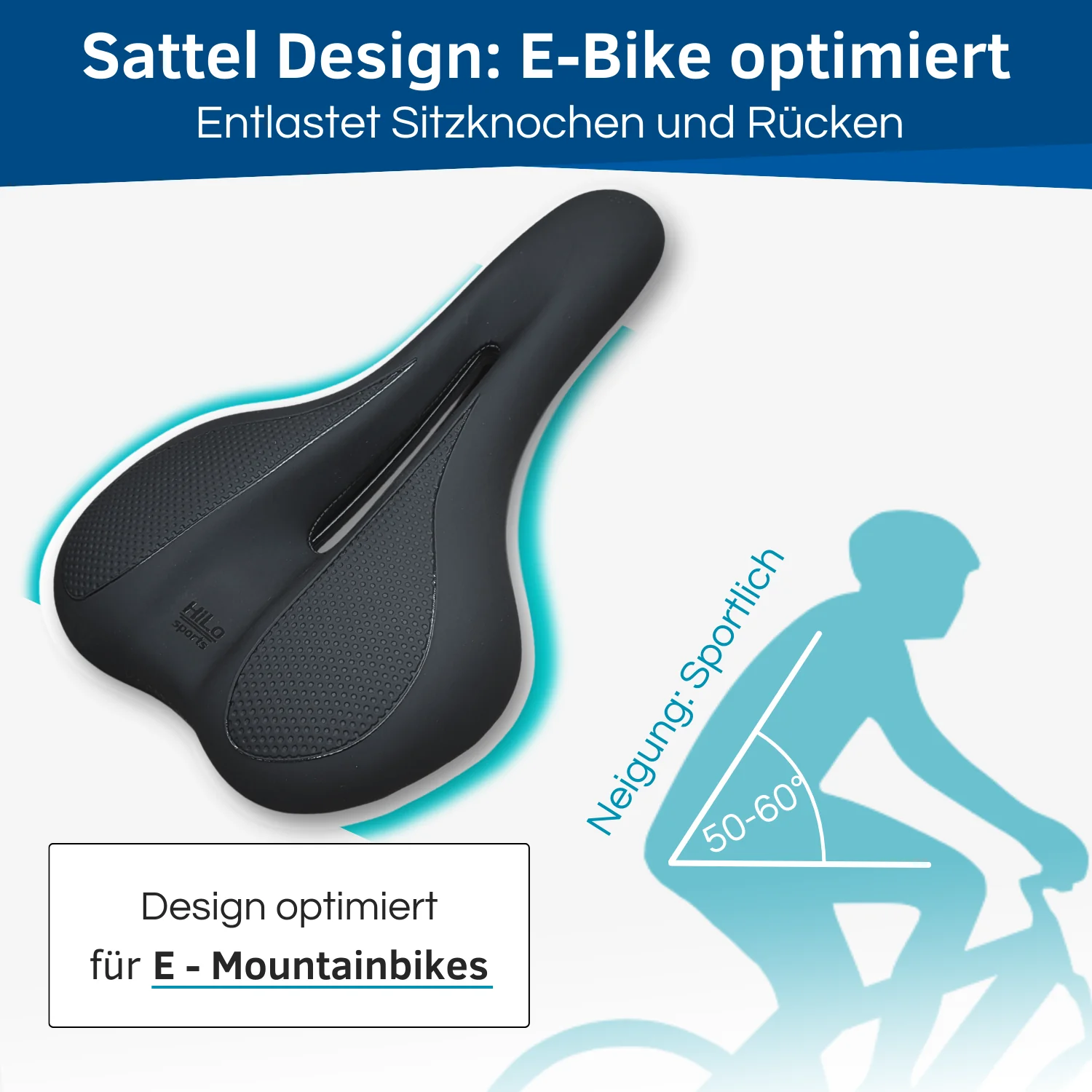 KOMFORO™ E-Bike & Fahrrad Sitzkomfort Set - Herren - Image 7