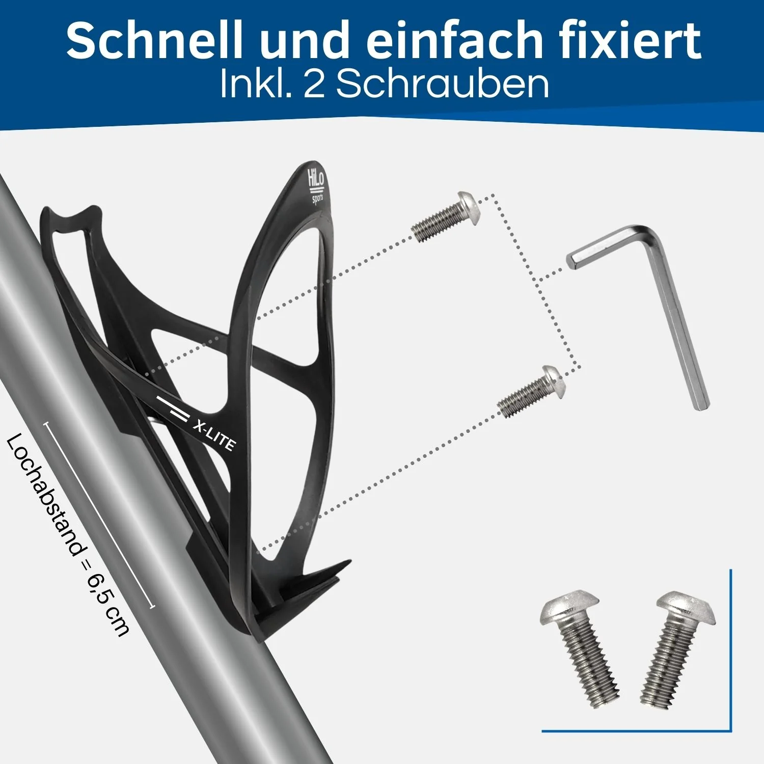 Fahrrad Flaschenhalter, Ultra fester Halt - Image 6