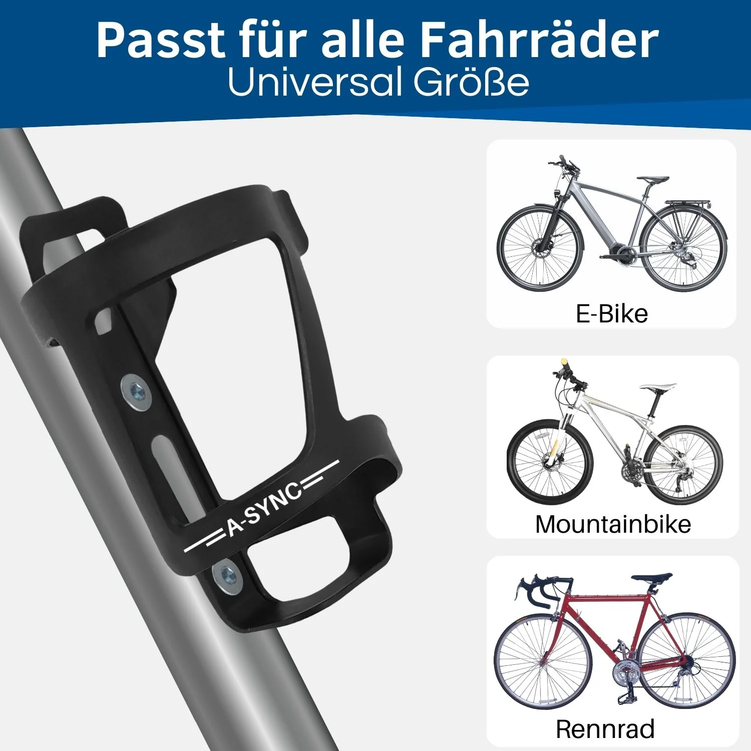 Fahrrad Flaschenhalter, seitliche Entnahme - Image 4
