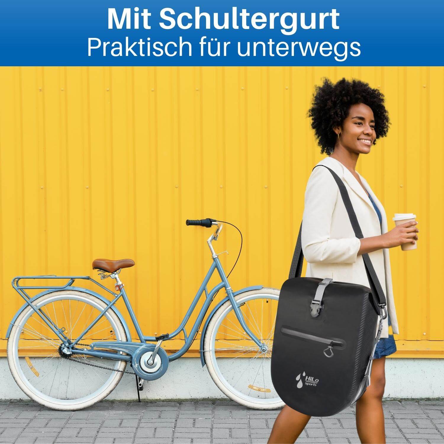 Fahrrad Hinterradtasche wasserdicht 25L - Image 5