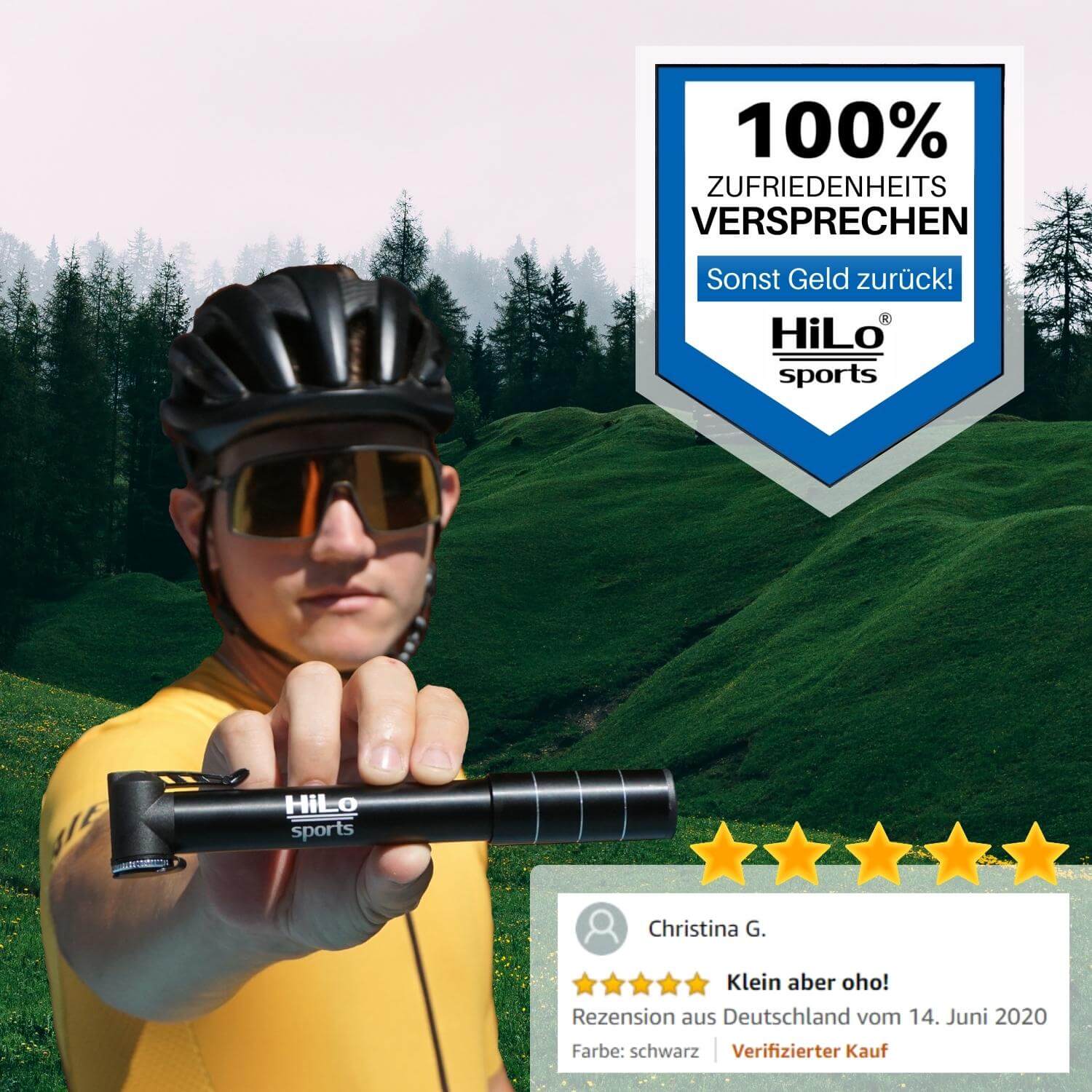 Fahrrad Minipumpe, Tour Air - Image 7
