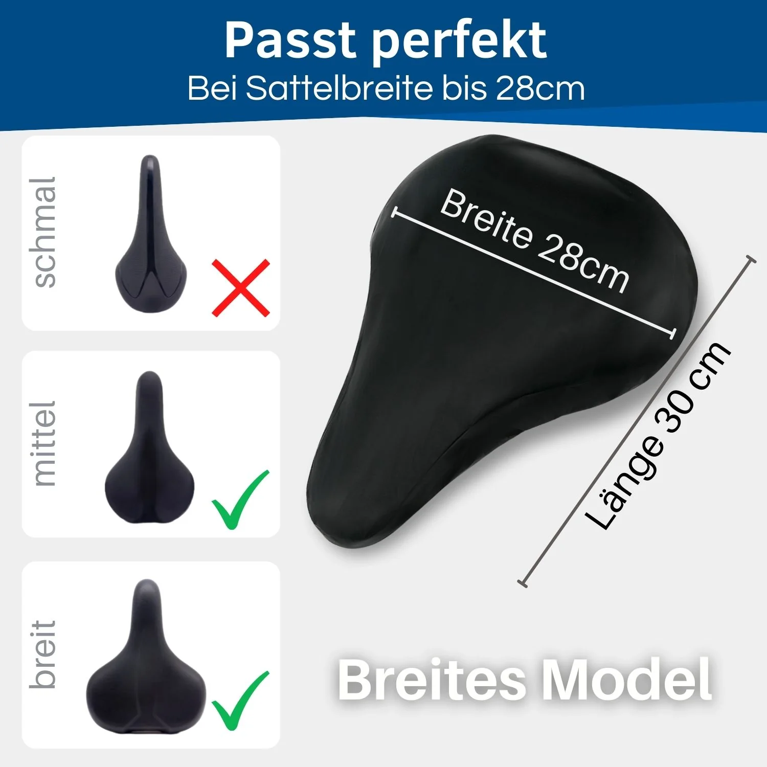 Sattelbezug wasserdicht (2Stk) - Image 3