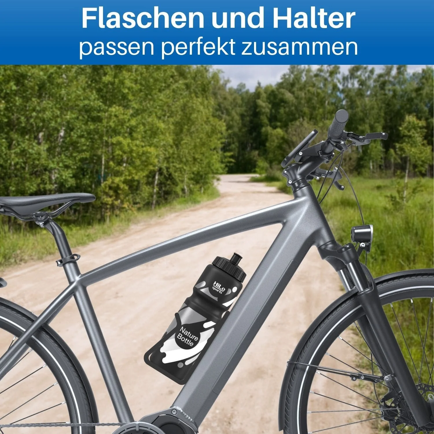 Fahrrad Trinkflaschen mit Halterung - Style Set - Image 5