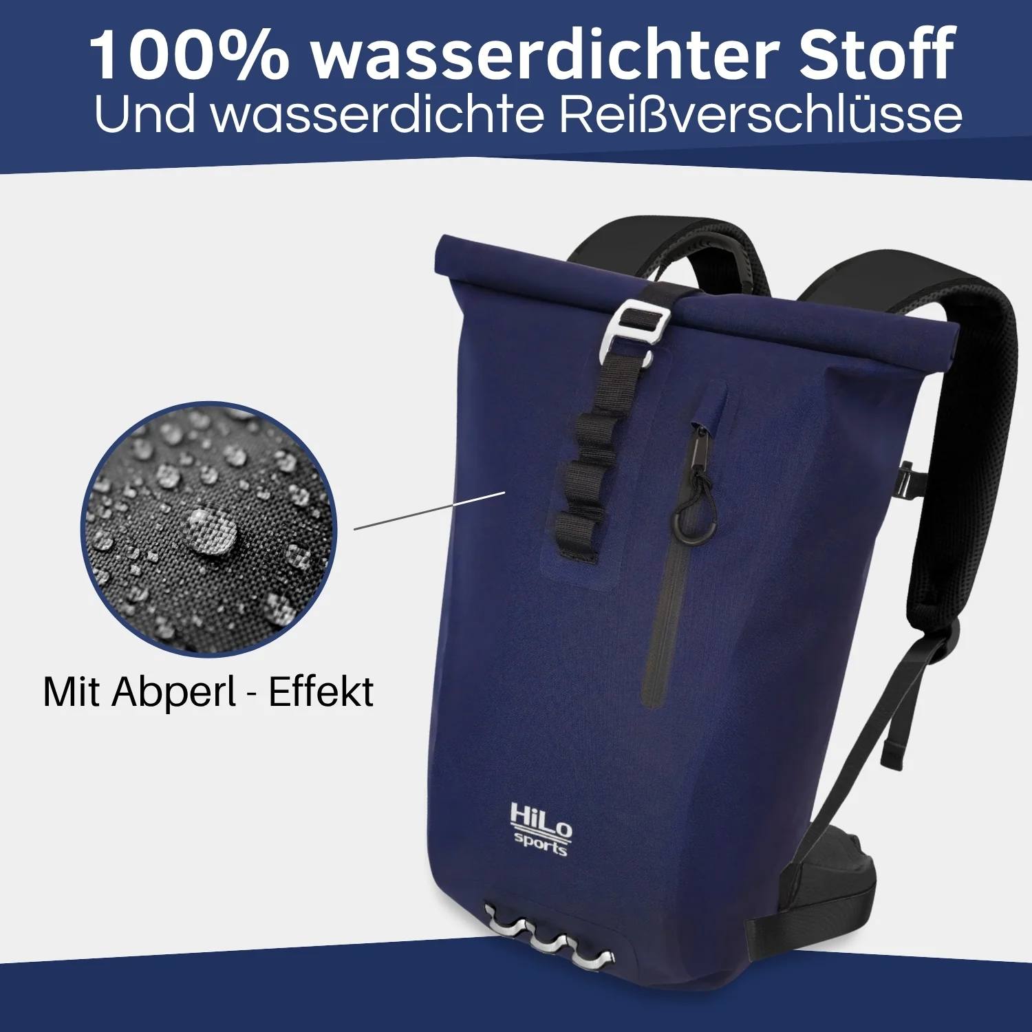 Wasserdichter Rolltop Rucksack "Urban 25" - V2.0 - Image 12